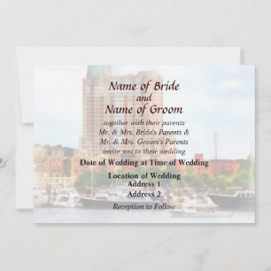 Invitación MD - Bots en productos de Boda de puerto interior
