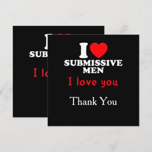 Invitación Me Encanta El Tee De La Declaración Negrita Sumisa