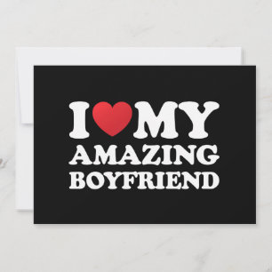 Invitación Me Encanta Mi Amigo Amable, Corazón Mi Bf Caliente