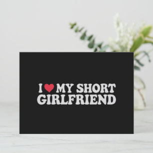 Invitación Me Encanta Mi Día de San Valentín Chica De GF