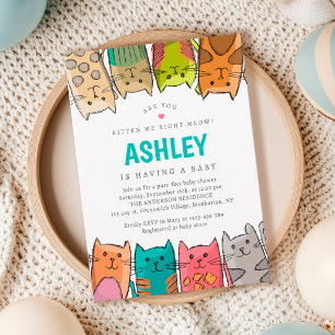 Invitación ¿Me estás engañando con gatitos ahora mismo? Showe