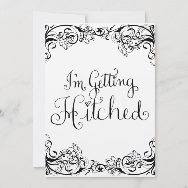 Invitación Me estoy volviendo hastiado (Anverso)