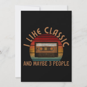 Invitación me gusta clásico y quizás 3 personas