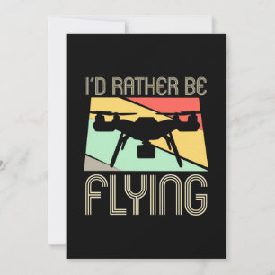 Invitación Me gustaría más volar drones