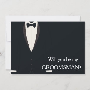 Invitación Me he comprometido con la chica, ¿serás mi padrino