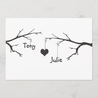 Invitación Me Heart You Engagement Party Invitation