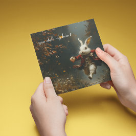 Invitación Me robaste el corazón, el conejito del ladrón del 