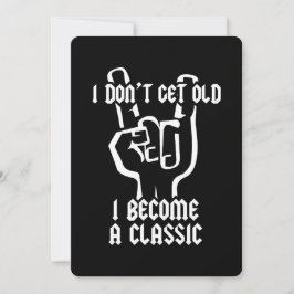 Invitación Me vuelvo un clásico