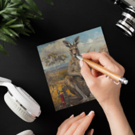 Invitación Mecánico de canguros de Outback Día del Padre Agra