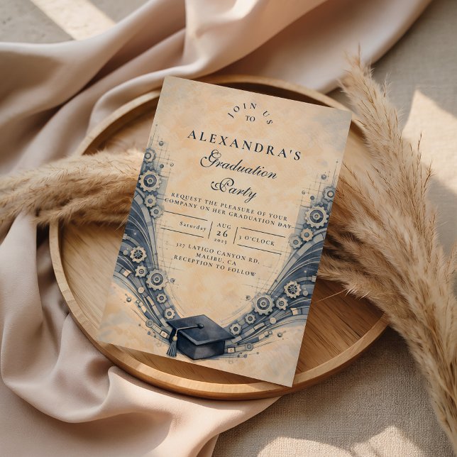 Invitación Mechanical Engineering Graduate Party (Subido por el creador)