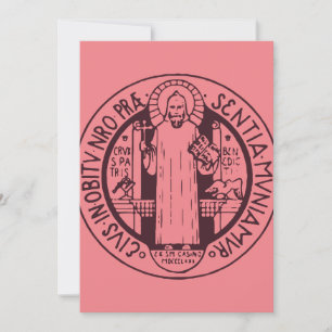 Invitación Medalla de San Benito