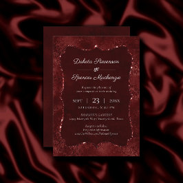 Invitación Medianoche Henna Romance | Dámpara de zumbido de s