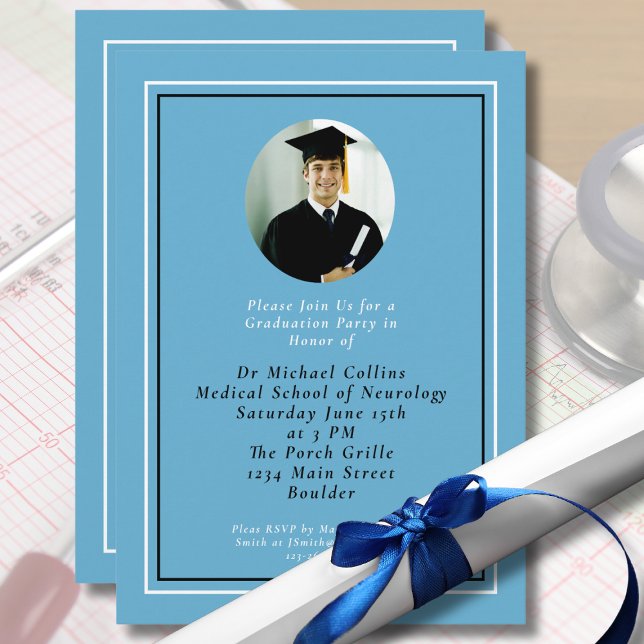 Invitación Médica de la Facultad de Medicina para su Graduaci (Subido por el creador)