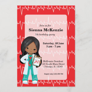 Invitación Médica de niños
