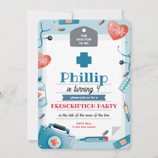 Invitación médica para niños