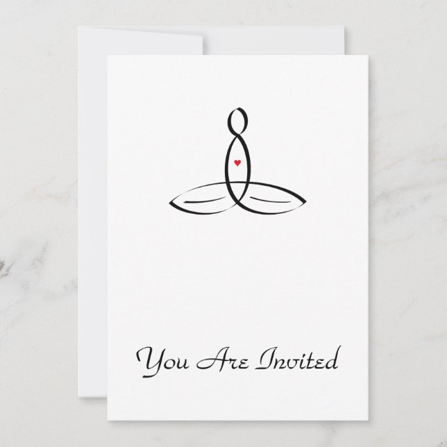Invitación Medición estilizada (Anverso)