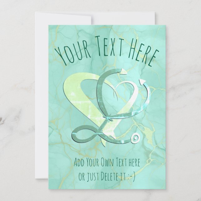 Invitación Médico - Enfermero - Paramédico - Médico (Anverso)