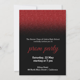 Invitación Medio tono moderno
