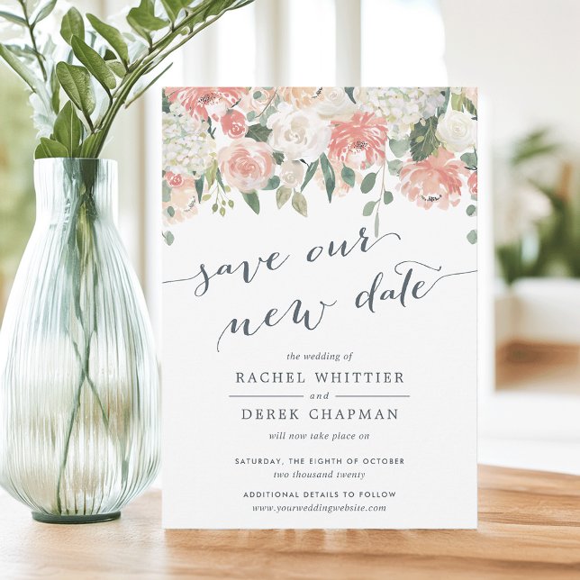Invitación Medio verano | Posposición del Boda de acuarela fl (Subido por el creador)