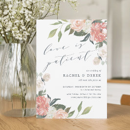 Invitación Medio verano | Posposición del Boda de acuarela fl