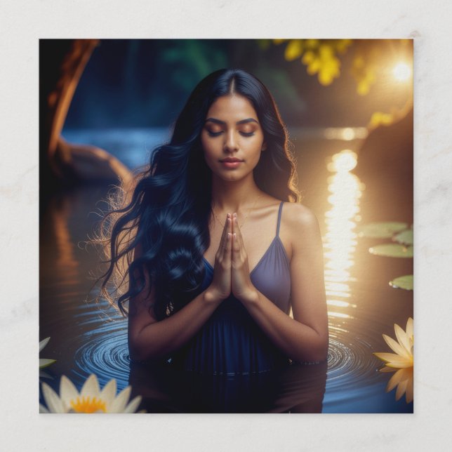 INVITACIÓN MEDITATION - YOGA - WELLNESS - CARPE DIEM (Anverso)