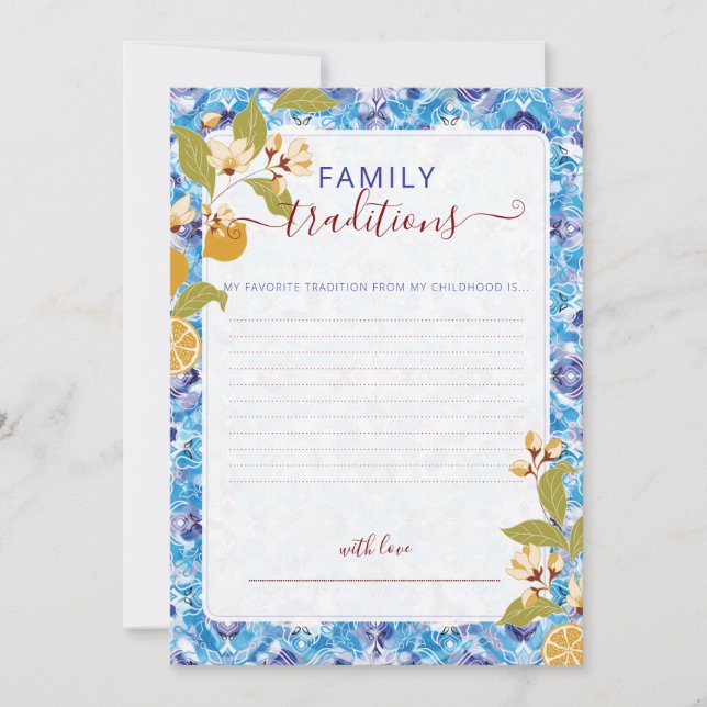 Invitación Mediterranean Lemon Amalfi Coast Baby Shower (Anverso)