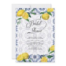 Mediterráneo | Limón | Ducha de novia