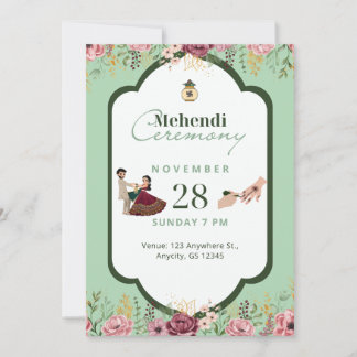 Invitación Mehendi
