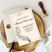 Mehndi, un pavo real dibujado a mano