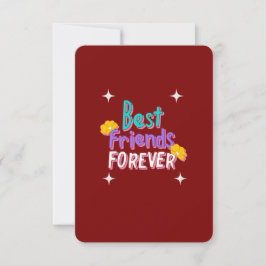 Invitación Mejor Amigos para siempre