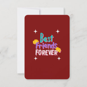Invitación Mejor Amigos para siempre