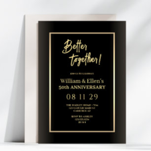 Invitación Mejor Juntos 50º Aniversario