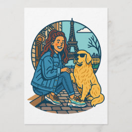 Invitación Mejor Mamá de Perro en París