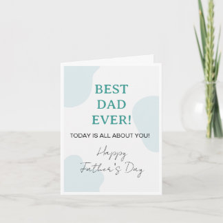 Invitación Mejor Papá del Mundo - Día del Padre Simple