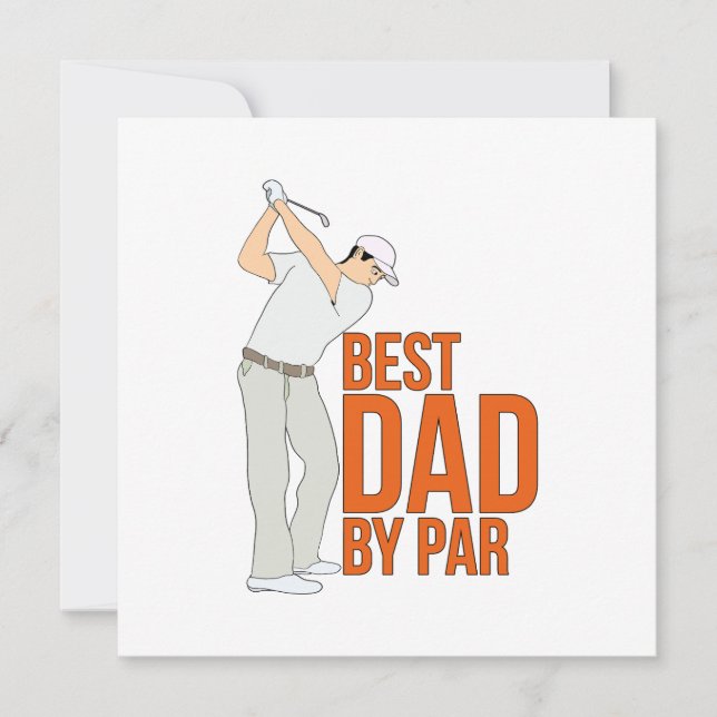 Invitación Mejor Papá Por Par (Anverso)