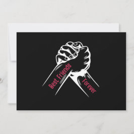 INVITACIÓN MEJORES AMIGAS PARA SIEMPRE, CON MI GENTE