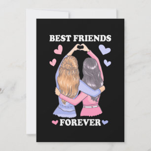 Invitación Mejores Amigos Para Siempre
