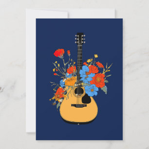 Invitación Melodía floreciendo