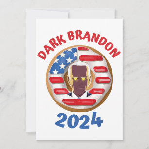 Invitación Meme de Dark Brandon t shirt joe Biden 2024