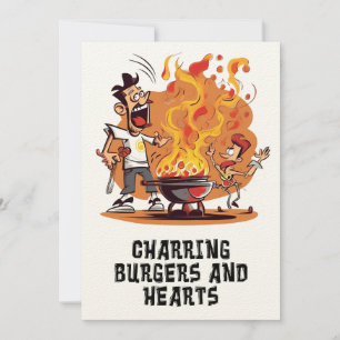 Invitación Meme divertido de parrillada del Día del Padre