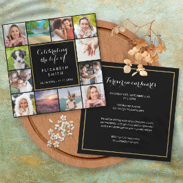 Invitación Memorial de la Celebración de la Vida 12