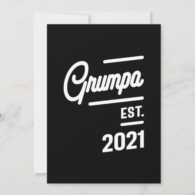 Invitación Mens Grumpa Est. 2021 (Anverso)