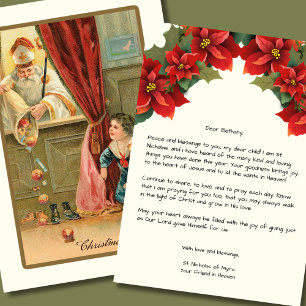 Invitación Mensaje especial al niño San Nicolás de Myra