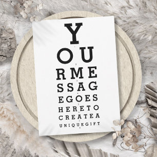 Invitación Mensaje personalizado de optometrista