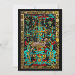 Invitación Mentira de la Gran Tumba de Pakal - Astronauta Pal