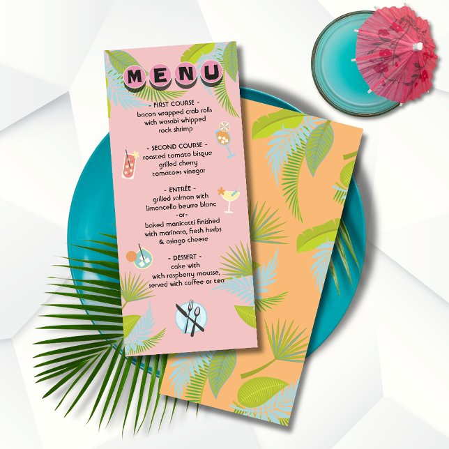 Invitación Menú Palms de Mediosiglo (Subido por el creador)