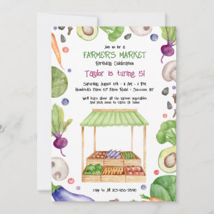 Invitación Mercado de agricultores
