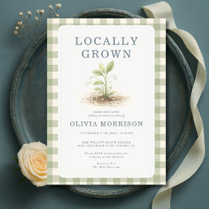 Invitación Mercado de Granjeros de Producción Local Baby Show