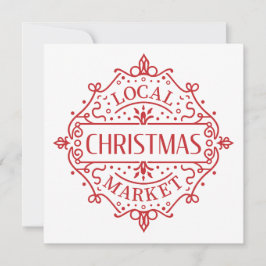 Invitación Mercado de Navidades locales