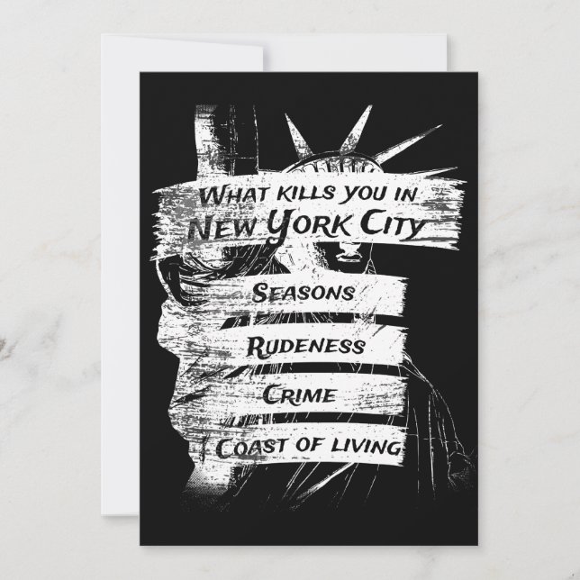 Invitación Merica Humor América Estados Unidos Funny Patrioti (Anverso)